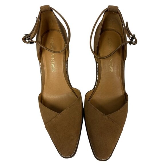 Crown Vintage Doriss Suede Wedges (Size 8.5) - Picture 4 of 11